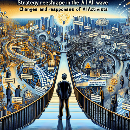 人工智能浪潮下的策略重塑:AI行动者的变局与应对 / Strategy Reshape in the AI Wave: Changes and Responses of AI Activists