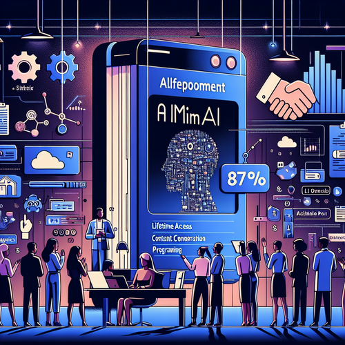 前所未有的AI工具获取机会:1minAI的超值终身访问折扣 An Unprecedented Opportunity for AI Tools: 1minAI's Incredible Lifetime Access Discount
