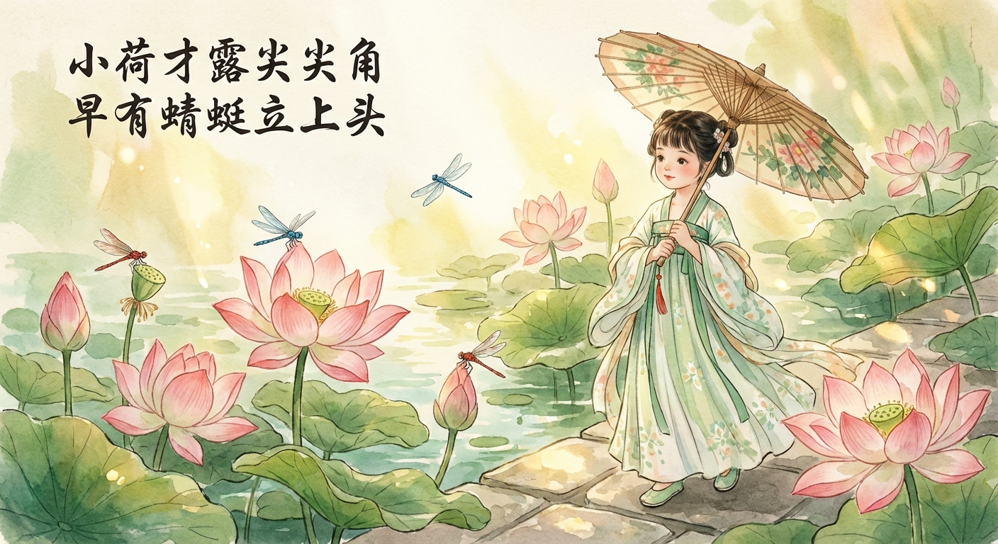 夏·汉服小女孩